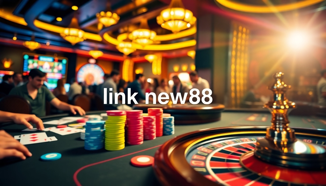 Experience the thrill of gambling at the blackjack table with link new88 for exciting online games.