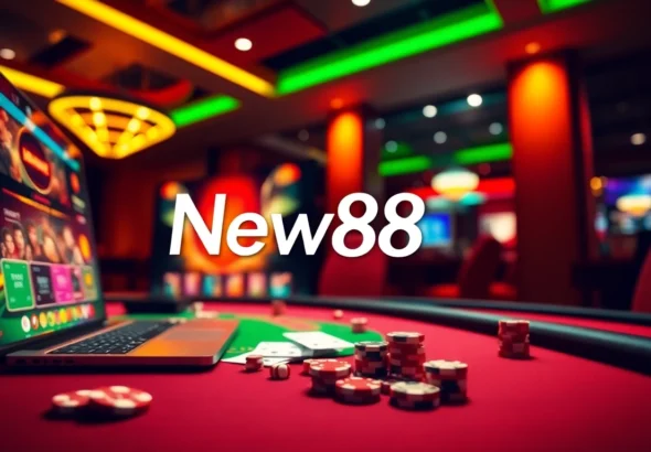 New88 asia's vibrant online casino experience with engaging games and inviting atmosphere.