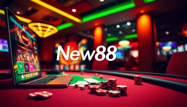 New88 asia's vibrant online casino experience with engaging games and inviting atmosphere.