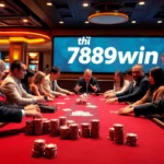 Experience the excitement of blackjack at tại 789win, where skilled players engage in thrilling games with poker chips and cards.